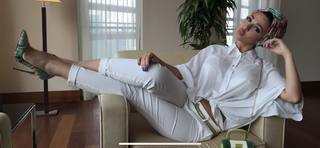 Myriam Fares feet photo thumbnail