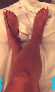 Mélanie Da Cruz feet photo 3
