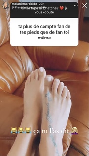 Mélanie Da Cruz feet photo 3