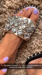 Mélanie Dedigama feet photo 11