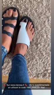 Mélanie Dedigama feet photo 4