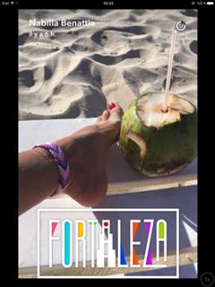 Nabilla Benattia feet photo thumbnail