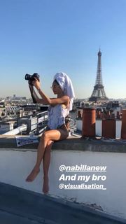 Nabilla Benattia feet photo thumbnail