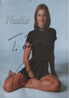 Nadia Comaneci feet photo thumbnail