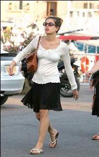 Nadine Casiraghi feet photo 9