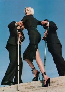 Nadja Auermann feet photo 3
