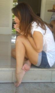 Nadja Haddad feet photo 1
