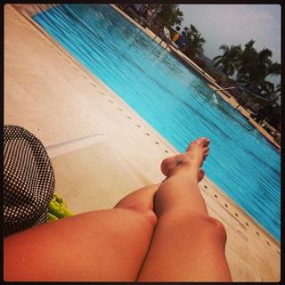 Nadja Haddad feet photo 3