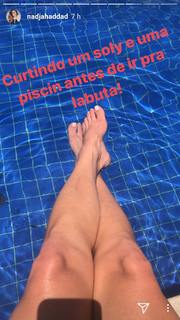 Nadja Haddad feet photo 2