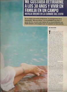 Natalia Oreiro feet photo thumbnail