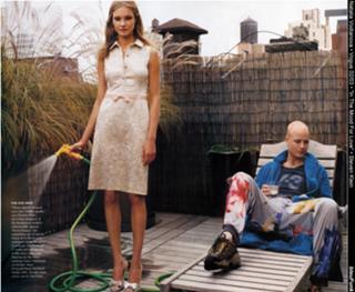 Natalia Vodianova feet photo thumbnail