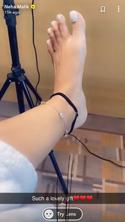 Neha Malik feet photo thumbnail
