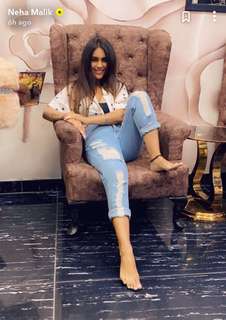 Neha Malik feet photo thumbnail