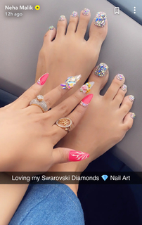 Neha Malik feet photo thumbnail