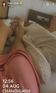 Neha Malik feet photo thumbnail