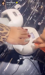Neha Malik feet photo thumbnail