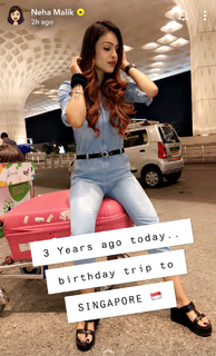 Neha Malik feet photo thumbnail