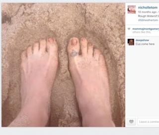 Nicholle Tom feet photo 15