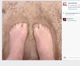 Nicholle Tom feet photo 14