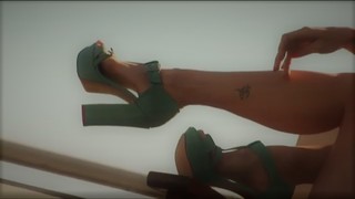 Nicole Neumann feet photo thumbnail