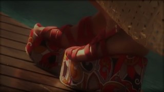Nicole Neumann feet photo thumbnail
