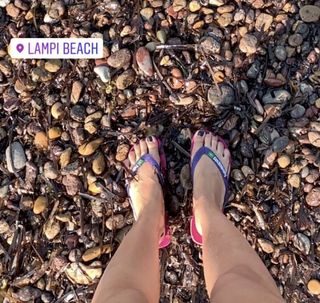 Nikoletta Ralli feet photo 2