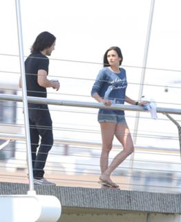 Nina Dobrev feet photo thumbnail