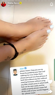 Nisha Bano feet photo 18