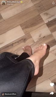 Nisha Bhandari feet photo 5