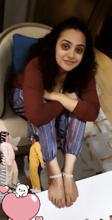 Nithya Menon feet photo thumbnail