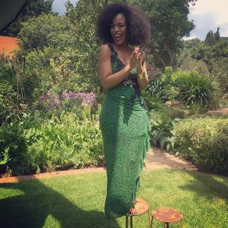 Nomzamo Mbatha feet photo 3