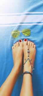 Nour Arida feet photo 2