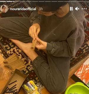 Nour Arida feet photo 2
