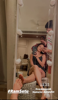 Nushrratt Bharuccha feet photo thumbnail