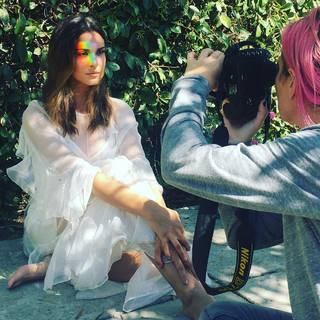 Odette Annable feet photo thumbnail