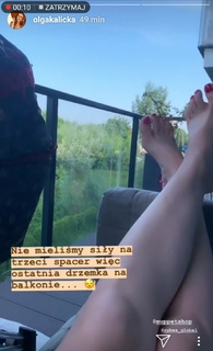 Olga Kalicka feet photo thumbnail