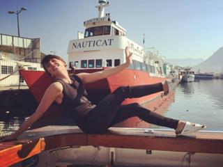 Ophelia Lovibond feet photo thumbnail