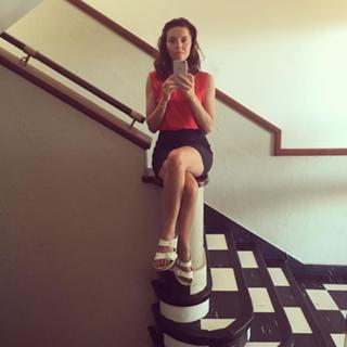 Ophelia Lovibond feet photo thumbnail