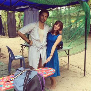 Ophelia Lovibond feet photo thumbnail