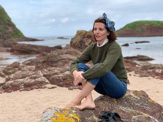 Ophelia Lovibond feet photo thumbnail