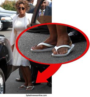Oprah Winfrey feet photo thumbnail