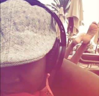 Oti Mabuse feet photo 1