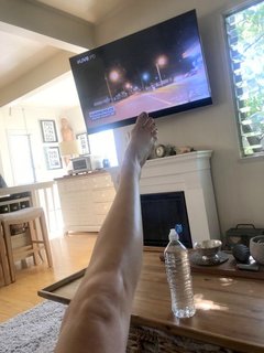 Paget Brewster feet photo thumbnail