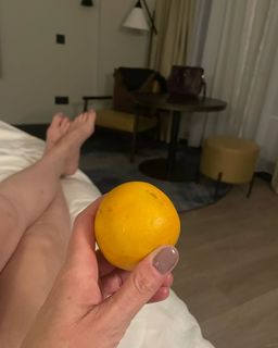 Paget Brewster feet photo thumbnail