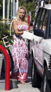 Pamela Anderson feet photo thumbnail