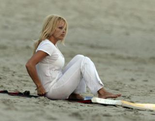 Pamela Anderson feet photo thumbnail