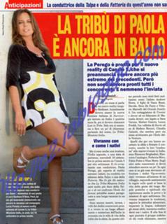 Paola Perego feet photo thumbnail