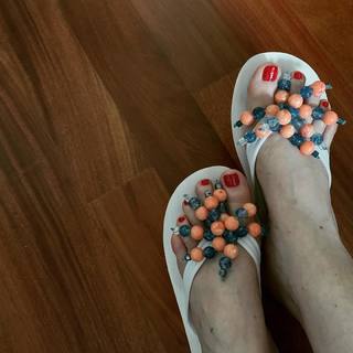 Paola Saluzzi feet photo 3