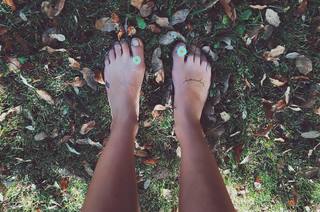 Paulina Dávila feet photo 3