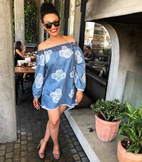 Pearl Thusi feet photo 13
